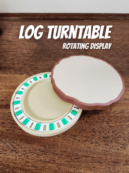 Log Turntable!! 3d model