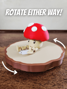 Log Turntable!! 3d model