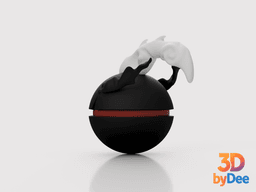 Darkrai Pokeball.3mf 3d model