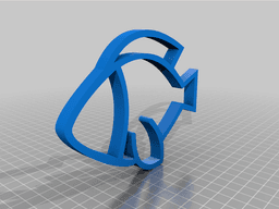 Aquarium Feeding Ring Fish 3d model