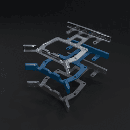 DFRobot micro:Maqueen bumper 3d model