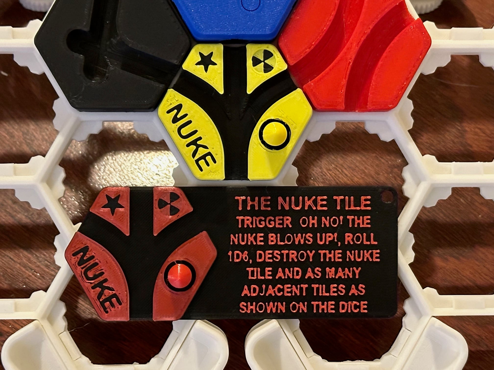 Hextraction - The Nuke Tile 3d model