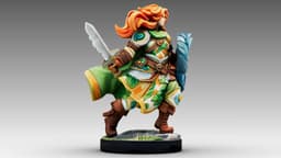 Emberblade Warrior 3d model