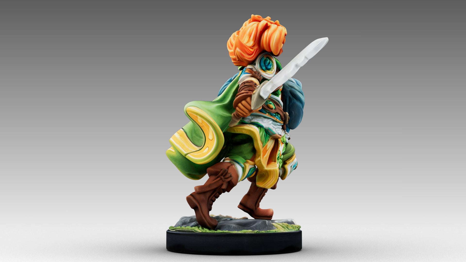 Emberblade Warrior 3d model