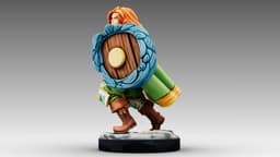 Emberblade Warrior 3d model