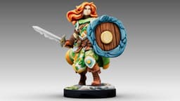 Emberblade Warrior 3d model
