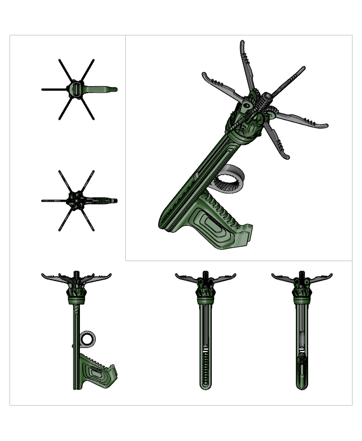 PREDATOR GRABBER XL 3d model