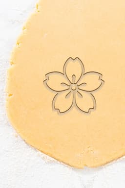 Flower Cookie Cutter, Biscuit Cutter 3d model