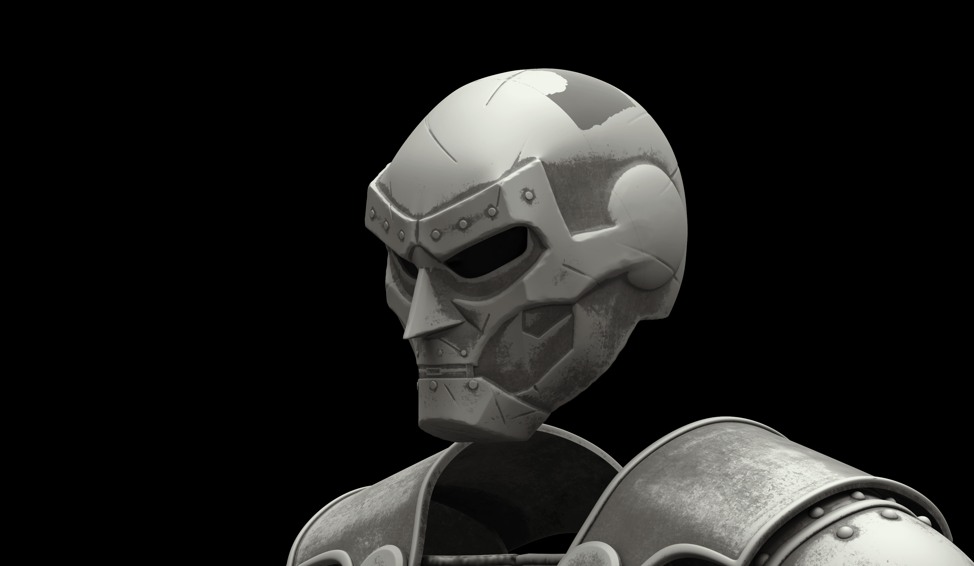 Doctor Doom Helmet 3d model