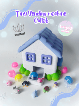 Tiny Vending Machine Collab with Meliora3D 3d model