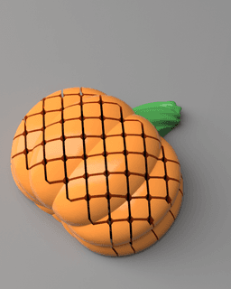 Fidget Pumpkin 3d model