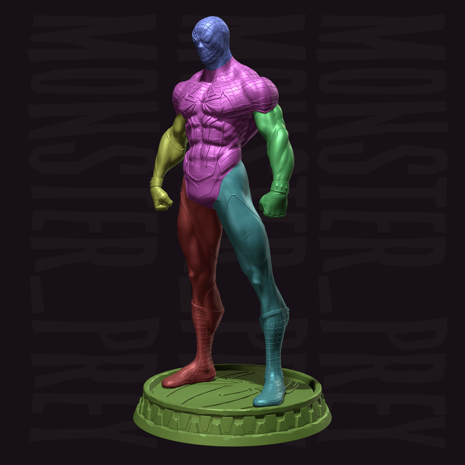 Spiderman FREE 3D Print model 3d model