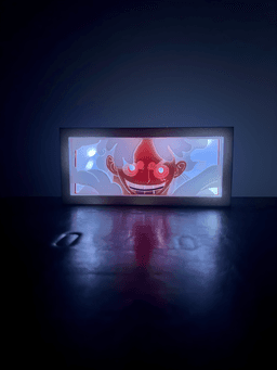 Luffy Gear 5 - LED Lightbox NO AMS NEEDED 3d model