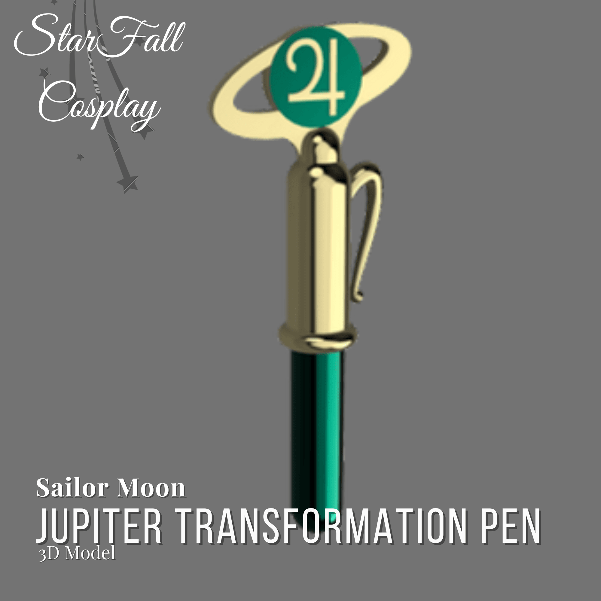 Jupiter Transformation Pen 3d model