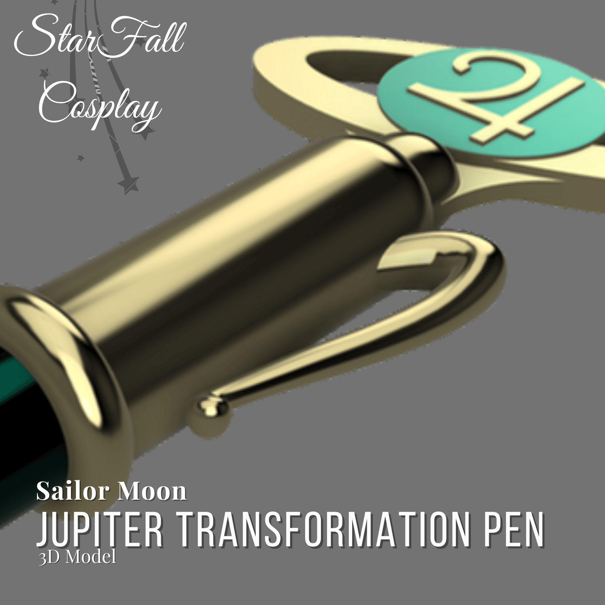 Jupiter Transformation Pen 3d model