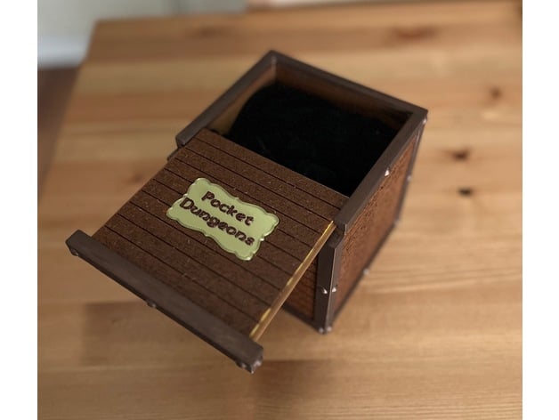 Pocket Dungeons Storage Chest 3d model