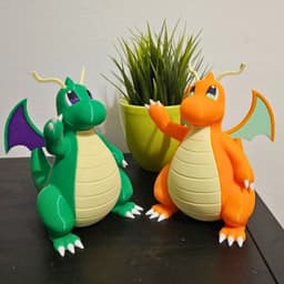 Dragonite By Colors 3d model