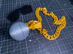 The Disco Ball Necklace 3d model
