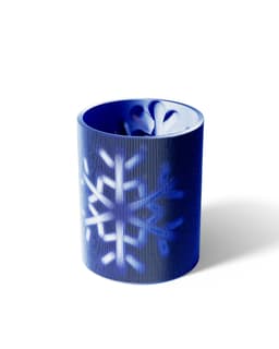 SNOWFLAKE VASE 3d model