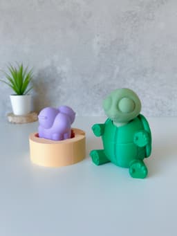 Jumpy Frog Fidget 3d model
