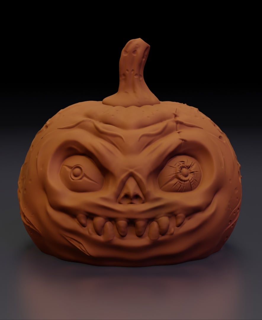 Pumpkin Beer Bottle Cap 3d model