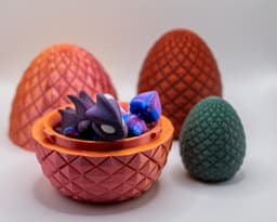 Mini Articulated Dragon 01 3d model