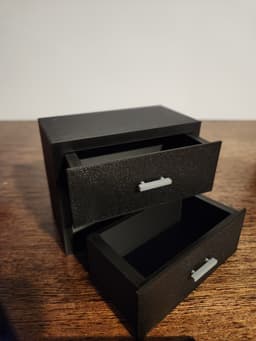 Mini Dresser Storage System 3d model