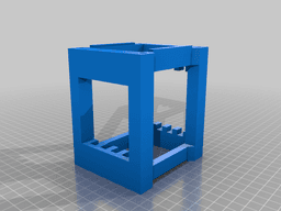 Raspberry Pi 4 2U rack-mount bracket 3d model