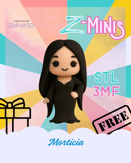 MORTICIA FOR FREE Z-MINIS 3d model