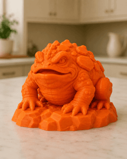 Giant Toad Monster STL 3d model