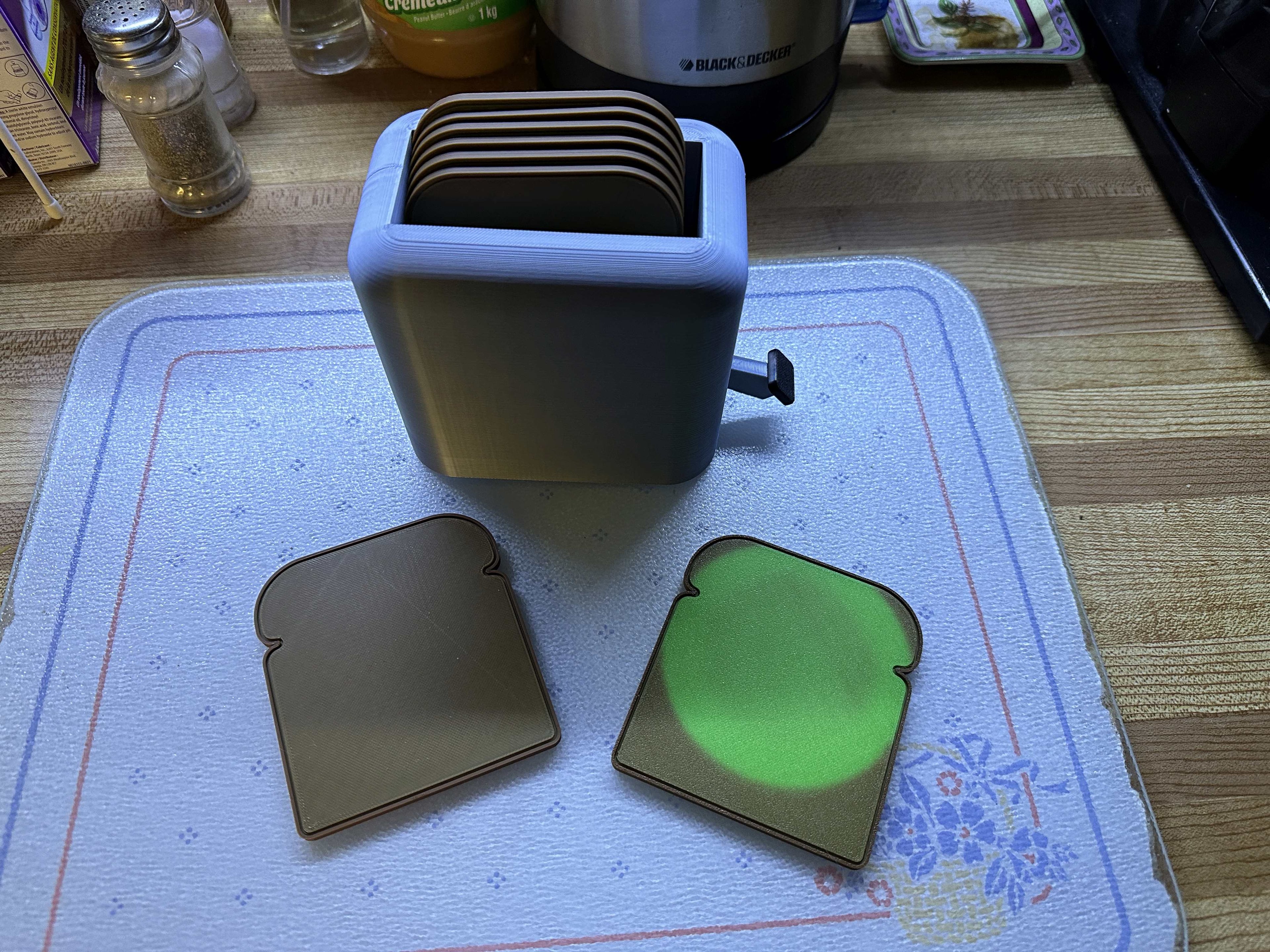 Coaster Toaster 3d model
