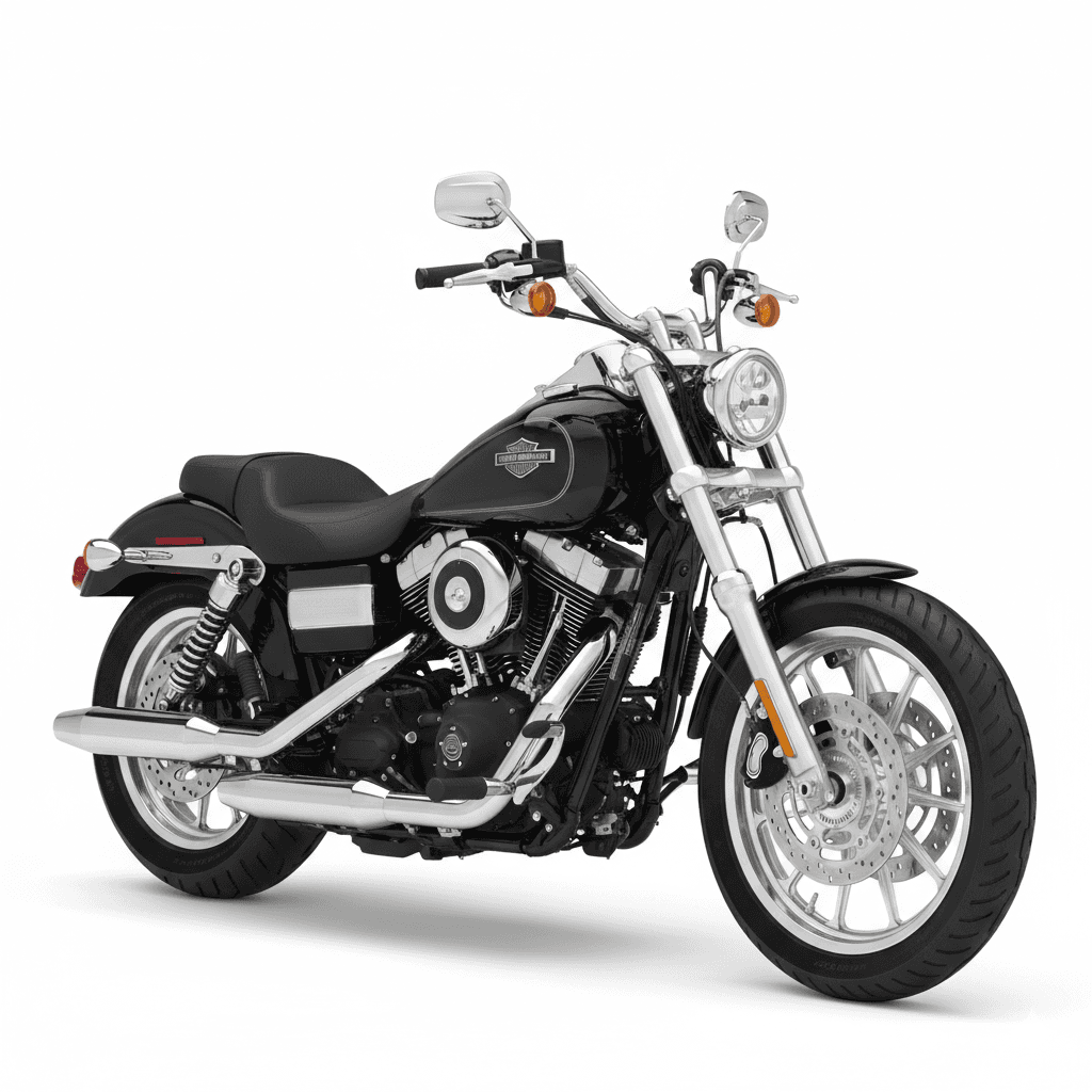Harley Davidson Dyna Low Rider Motorcycle 3d model