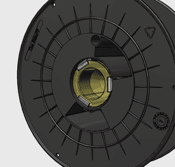 Universal Spool-Core for Spool-Rewinder 3d model