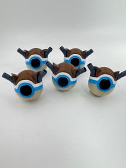Blastball Fidget Clicker 3d model