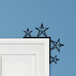 Star Door Corner Decor 3d model
