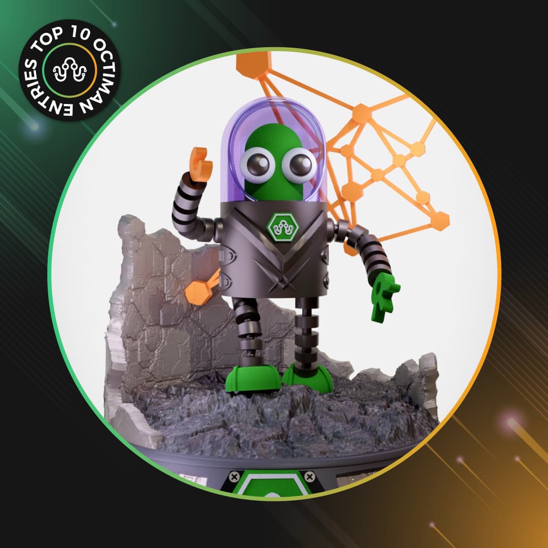 No.5 - Diorama Octiman 3d model