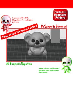 Baby Koala 3d model