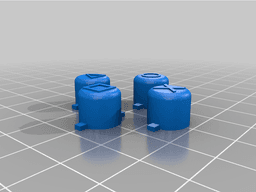 Play station controller buttons(XOTriangleSquare only) 3d model