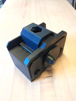 Hand Crank Card Shuffler (Fully printable) 3d model