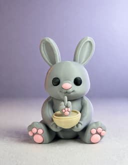 Bad Easter Bunny 3d model