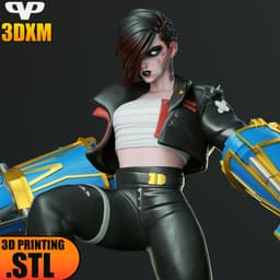 VI Arcane Sezon 2 STL for 3D Printing ChibiSTL 3DXM 3d model