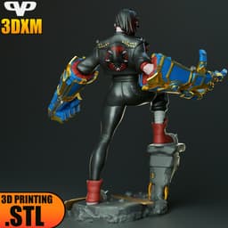 VI Arcane Sezon 2 STL for 3D Printing ChibiSTL 3DXM 3d model