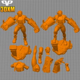 VI Arcane Sezon 2 STL for 3D Printing ChibiSTL 3DXM 3d model