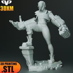 VI Arcane Sezon 2 STL for 3D Printing ChibiSTL 3DXM 3d model