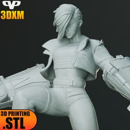 VI Arcane Sezon 2 STL for 3D Printing ChibiSTL 3DXM 3d model