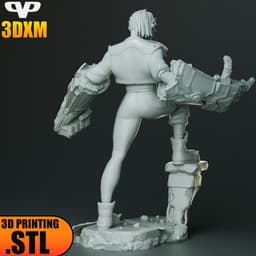 VI Arcane Sezon 2 STL for 3D Printing ChibiSTL 3DXM 3d model