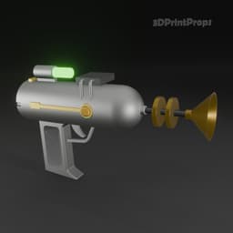 Rick's laser gun 3d model