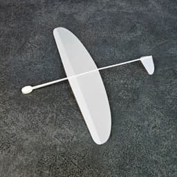 Small Thunderbolt Glider Hand Launch 3d model
