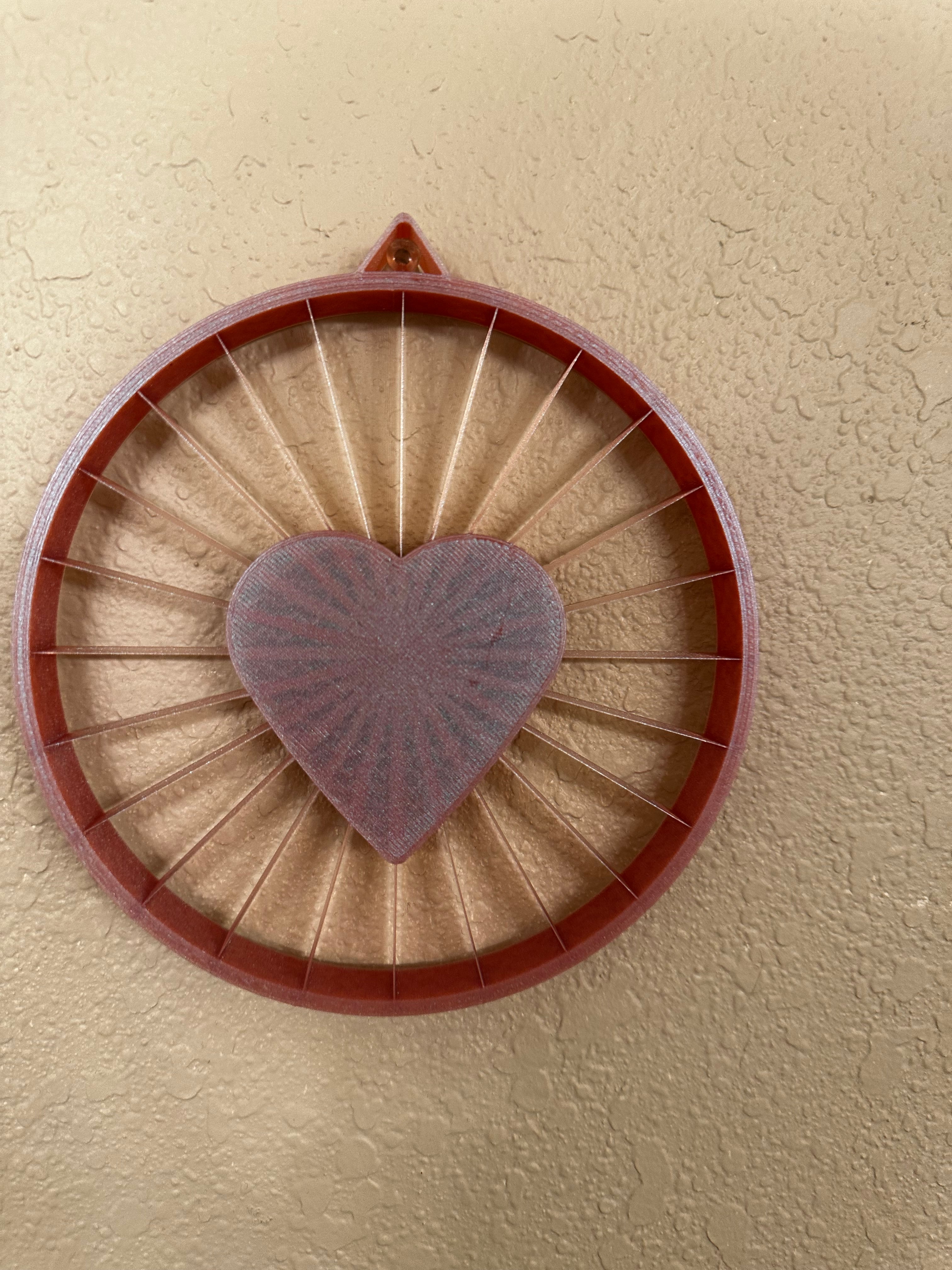 String art , Heart Strings 3d model