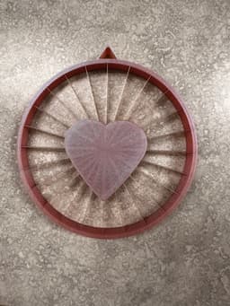 String art , Heart Strings 3d model